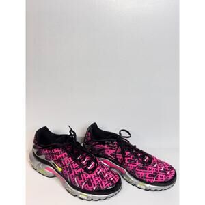 Nike Men's AIR MAX PLUS MERCURIAL XXV Hyper Pink - Black Running Shoes Size 10